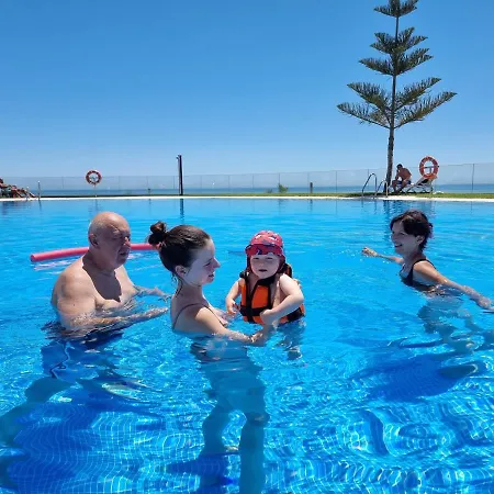 Dom wakacyjny Summer House Duplex En La Playa Con Piscina